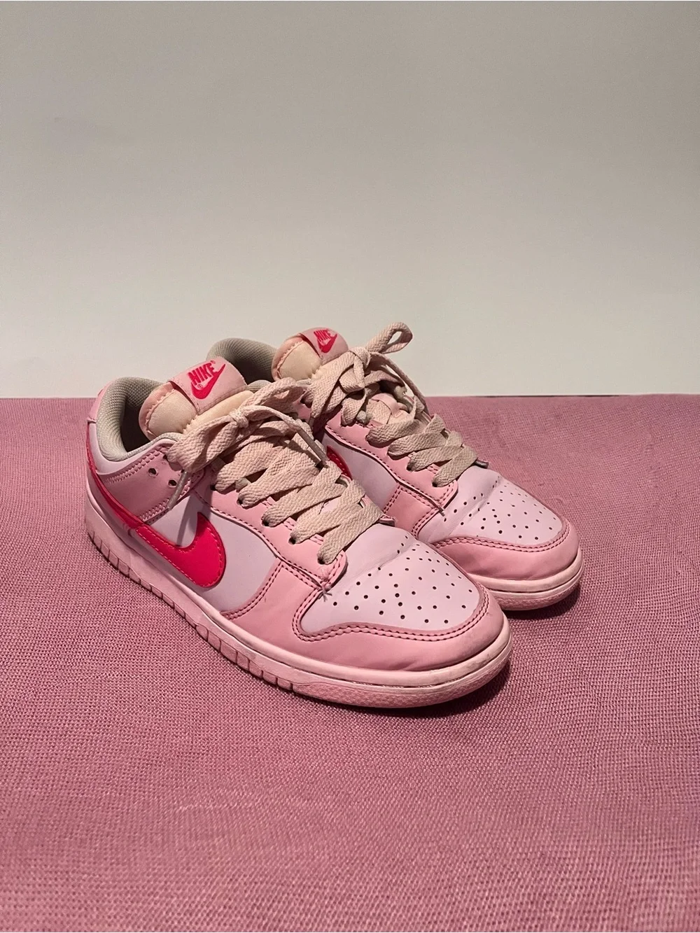 Nike Triple Pink Barbie Dunks